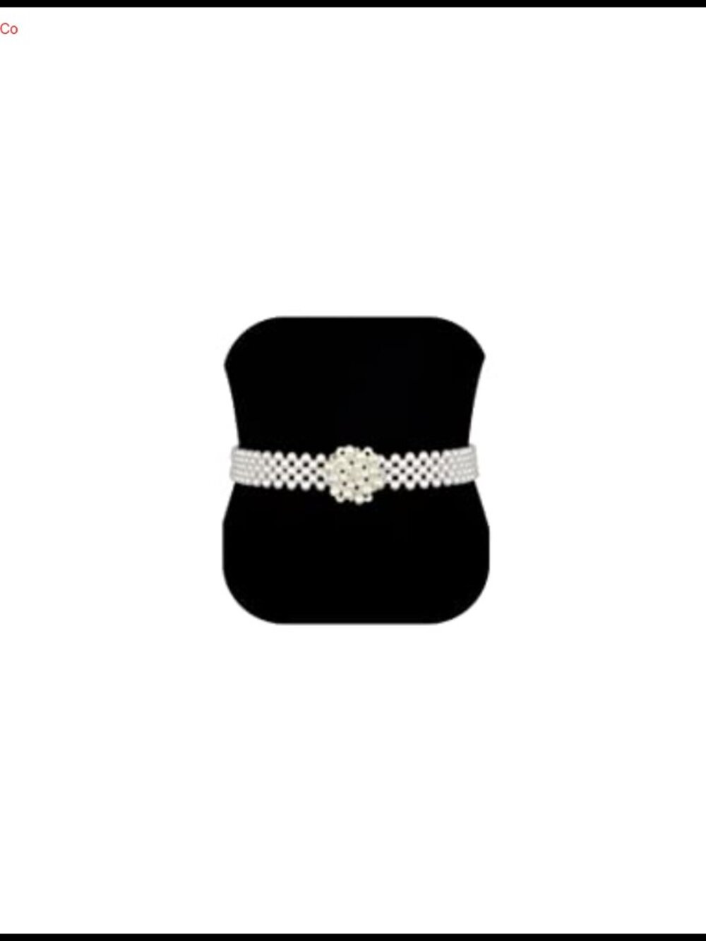 Handmade Pearl Rhinestone Belt Elastic Waist Chain for Bridal Dress